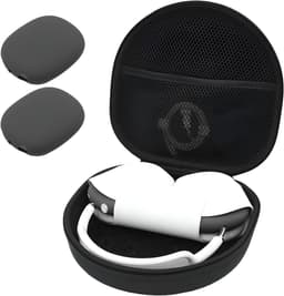 Studio Air® Airpods Max Case Pro - Stevige Cover voor Airpods Max - Airpods Max Hoes Zwart — thumbnail 1