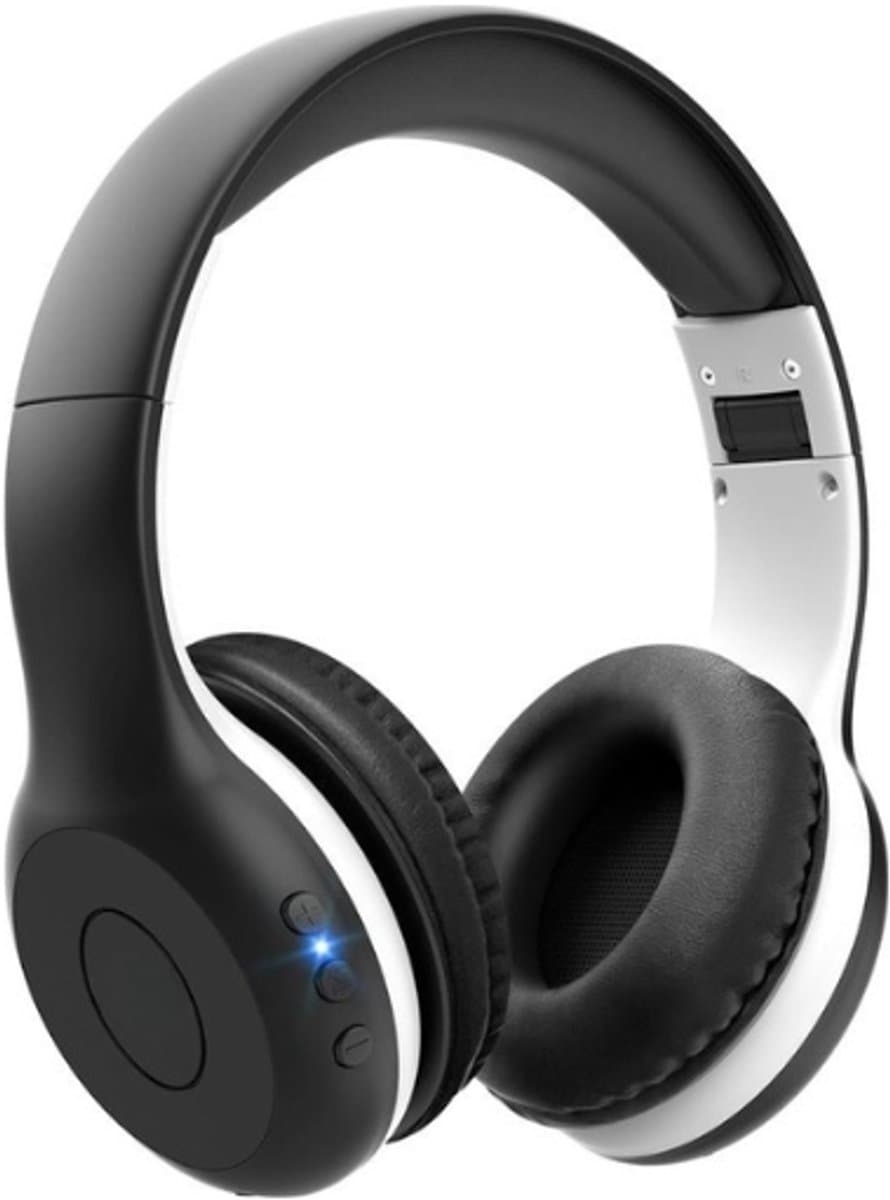 StayPowered Bluetooth Hoofdtelefoon voor Kinderen - Veilig en Kwalitatief Geluid - 85/94 dB Volumeregeling - 40 Uur Batterij - HD Microfoon - Opvouwbaar en Verstelbaar - Snelle Bluetooth 5.4 - Zwart - Levering Sneller dan Aangegeven! — afbeelding 1