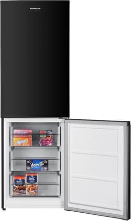 Inventum KV1840B No Frost energiezuinige koel-vriescombinatie - 184 cm hoog - 327 liter - Superkoelen - Supervriezen - Energielabel C - Vrijstaand - Zwart — thumbnail 10