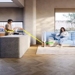 Dyson Purifier Cool PC2 De-NOx - Luchtreiniger - Ventilator - HEPA filter - Wit/Goud — thumbnail 5