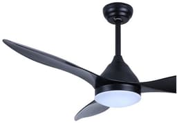 CristalRecord - Plafondventilator Stel Ø 120 cm zwart — thumbnail 2