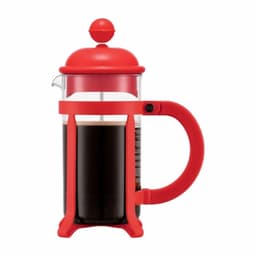 Merkloze French Press Koffiezetter 0.35L Rood — thumbnail 3