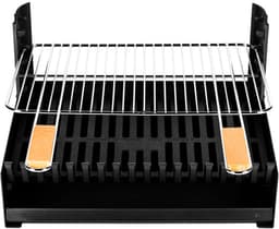 Houtskoolbarbecue verstelbaar in 3 hoogtes GRILLOIR - vrijstaande grill — thumbnail 4