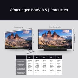 Sony K65XR52BP.CEI Smart TV 65’’ BRAVIA 5 4K XR|Mini LED 2025 — thumbnail 17
