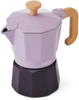 La Cafetière Venice aluminium espressomachine voor 3 kopjes - paars tweekleurig — thumbnail 1