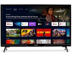 MEDION 59,8 cm (24 inch) HD TV (Android TV, Smart TV, HDR, Netflix, Prime Video, PVR, Bluetooth, MD824100)