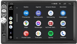 2-Din CarPlay & Android Auto | 7 INCH Touchscreen | Bluetooth & USB | Dubbel DIN Autoradio — thumbnail 3