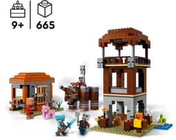 LEGO Minecraft De Plunderaar Buitenpost en Verwoester Bouwpakket - 21278 — thumbnail 4