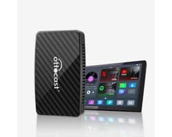 Ottocast Play2Video Pro - Draadloze CarPlay & Android Auto Adapter - All-in-One Multimedia - USB A/C - Android 12 - Netflix/YouTube
