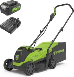 Accugrasmaaier 24V met 33 cm maaibreedte en verstelbare maaihoogte — thumbnail 1