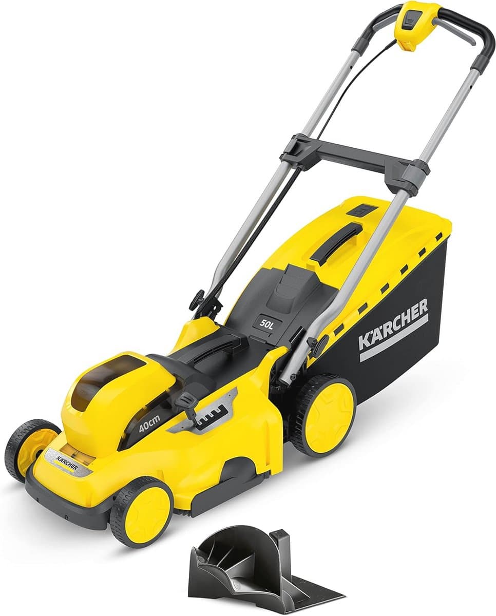 Accu Grasmaaier met 40 cm Maaibreedte en 50 Liter Grasopvangbak — afbeelding 1