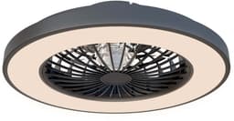 Ledvion - Plafondventilator, Dimbaar, Incl. Afstandsbediening, 48W, LED, 2700K-6500K, 49cm — thumbnail 1