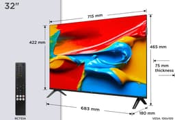 TCL 32V4C smart-tv 32 inch HD Ready QLED Google TV 60Hz 2024 — thumbnail 9