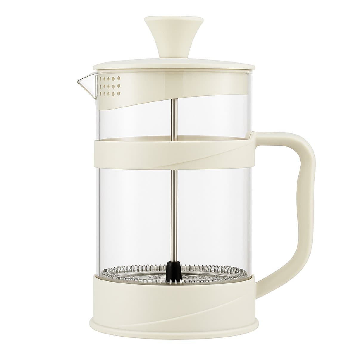 Adore Maison Barista French Press – 1L Premium Pyrex Glas Cafetière — afbeelding 1