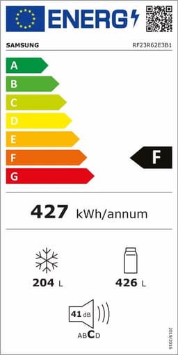 Samsung RF23R62E3B1/EG - Amerikaanse koelkast - Zwart — thumbnail 3