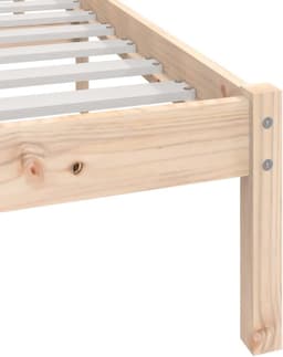 Bedframe familiebed palletbed massief houten bed grenen 120x190 cm 4FT Small Double — thumbnail 4