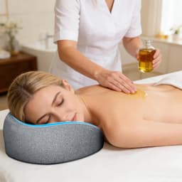 Massagekussen Voor Buikslapers Ergonomisch Geheugenschuim Anti-Slip — thumbnail 5