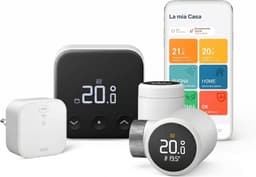 Slimme Thermostaat X - Bedraad - Multi-Room Starterskit - incl. & 2x Slimme Radiatorthermostaten X - Matter & Thread - Bespaar Energie - Werkt met Alexa, Siri & Google — thumbnail 1