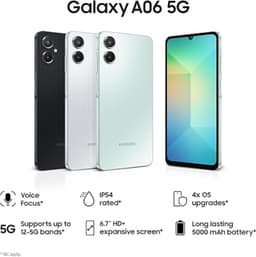 Samsung Galaxy A06 5G - 64GB - Black — thumbnail 5