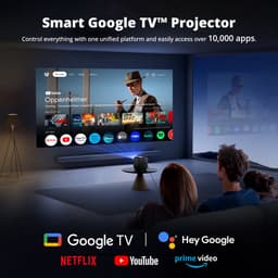 ETOE Seal Pro Beamer - Full HD 1080P - Google TV - 1300 ANSI Lumen - 4K Decodering - Autofocus - 20W Dolby Audio - EU-versie — thumbnail 4