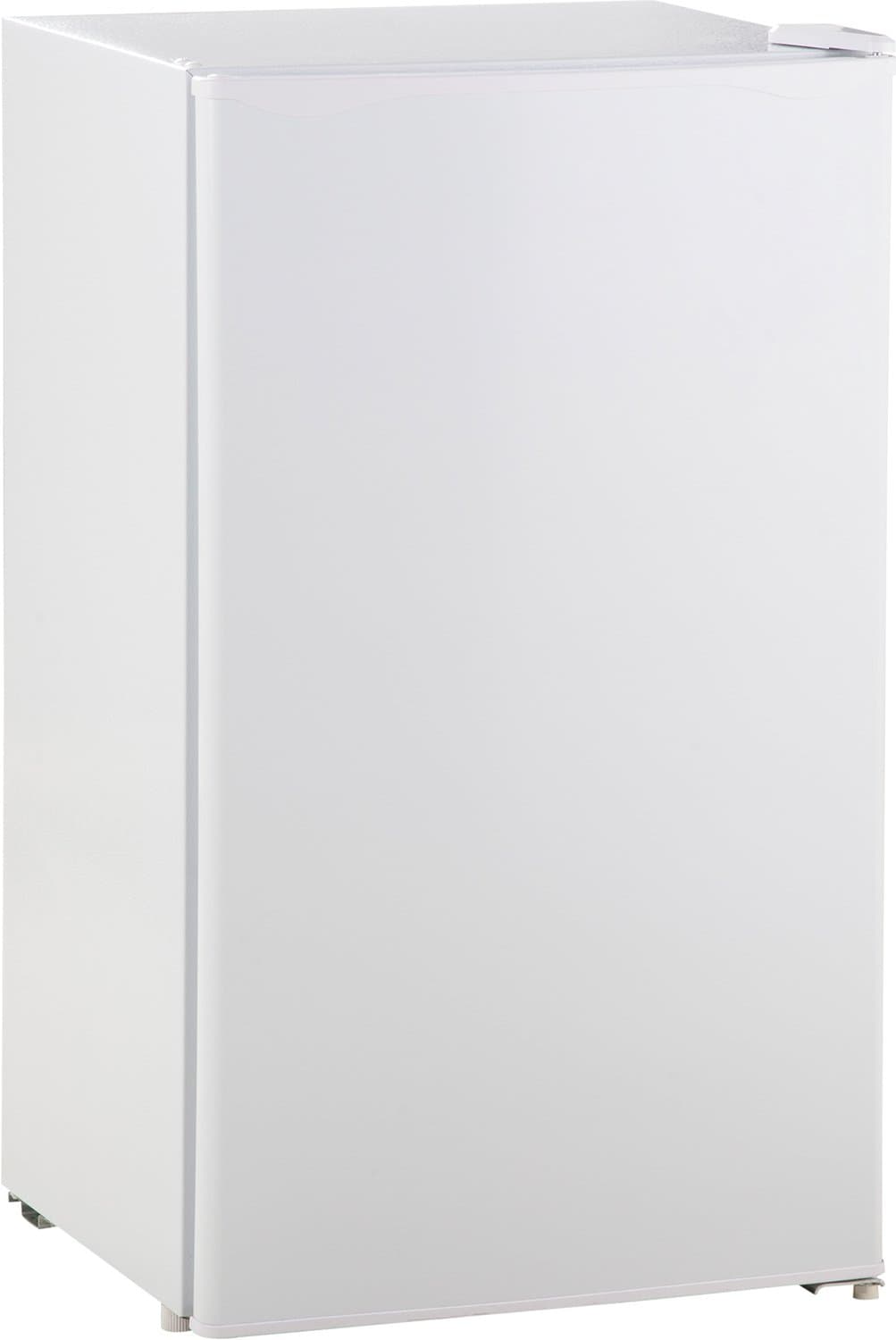 Mini koelkast, 91L inhoud, vriesvak, verstelbare legplanken, stille werking, compact formaat, kunststof en staal, Wit — afbeelding 1