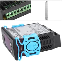AC 220 V 5A universele digitale temperatuurverschilregelaar differentiaalregelaar dimmer thermostaat snelheidsregelaar met sensorsonde voor zonneboiler — thumbnail 3