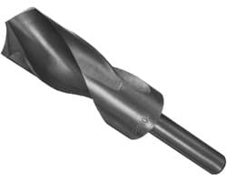 Verminderde schacht, spiraalboor, 30 mm, snijrand, 1/2 inch schacht, nitride gecoat, snelstaal, 9341 rotatie, boorinzetstukken - (toepassingen: voor roestvrij staal, metaal, hout)