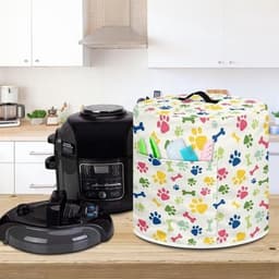 Keukenapparaat Cover - Apparaat Beschermhoes - Keuken Decoratie - Vlekbestendig Materiaal - 35 x 35 cm - Regenboog Hondenpoot — thumbnail 3