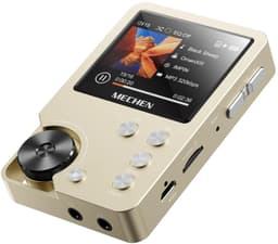 Lossless MP3 Speler Goud - 1500 mAh Batterij - 2.0 Inch Display - Metaal Behuizing - Voor Muziek Luisteren — thumbnail 1