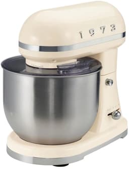 Silvercrest Keukenmachine - 5 L - Beige - Retro - Vermogen: 600 W - Inhoud: 5 L - Snelheden: traploos (1-8) — thumbnail 2