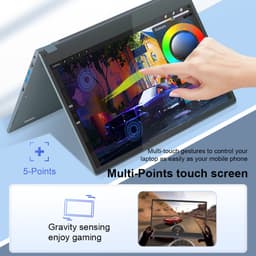 2-in-1 Laptop 8GB DDR4+512GB SSD - AMD Ryzen 3 3200U - 15,6 Inch FHD IPS Touchscreen - Windows 11 Pro - Convertible Notebook — thumbnail 5