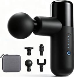 Zerolia Mini Massagepistool, Massageapparaat met Koolborstelloze Motor, 5 Snelheden, Druksensor, 4 - ShopVlot — thumbnail 1
