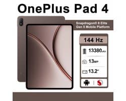 OnePlus Pad 4 Tablet – 12GB+256GB – WiFi – Dune Glow - 13380mAh -Dune Glow