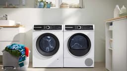 Bosch Serie 6 WQN246D0NL - Warmtepompdroger - 9 kg - Zeer stil - Self Cleaning Condensor consistent energieverbruik - Home Connect - Speed Perfect - Wit — thumbnail 5