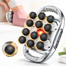 VHV - Massageapparaten - Massage Gun - Massagepistool - massage - Met 12 massagekoppen - Met 9 intensiteitsniveaus - Met 9 Modi - Multifunctionele gebiedsmassage - voor schouders, nek, benen, rug - 2000mAh Batterij — thumbnail 1