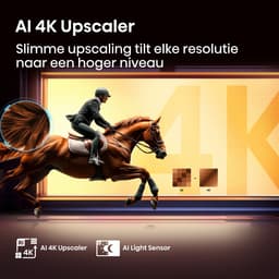 Hisense 50A6Q - 50 inch - 4K LED - 2025 - Buitenlands model — thumbnail 5