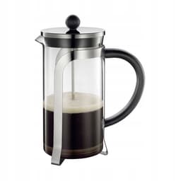 Cilio Cafetière/Theepot 6 kopjes - RVS & Borosilicaatglas — thumbnail 1