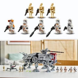 LEGO Star Wars AT-TE Walker Verstelbaar Model met Clone Troopers en Droid Figuren - 75337 — thumbnail 4
