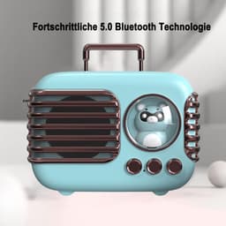 JeiibrZui Draadloze Bluetooth-Luidspreker - Mini Bluetooth Speaker - Draagbaar & Compact Met 400 mAh Batterij - 1 Stuk - Voor Thuis Of Buiten Gebruik - Groen — thumbnail 4