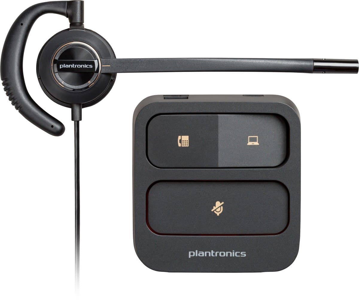 HP Poly EncorePro 530D met Quick Disconnect Discreet Digital Headset TAA — afbeelding 1