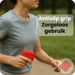 Hoes - Geschikt voor Apple Airpods Pro 3 - Siliconen Hoesje met Clip - Silicone Case Cover - Rood — thumbnail 5