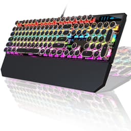 MageGee MK-Storm - Mechanisch Gaming Toetsenbord - Gaming Keyboard - RGB - Incl. Polssteun — thumbnail 1