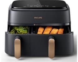 Philips Rapid Air Serie 3000 NA352/00 - Airfryer - Dubbele Mand - 9 Liter — thumbnail 1