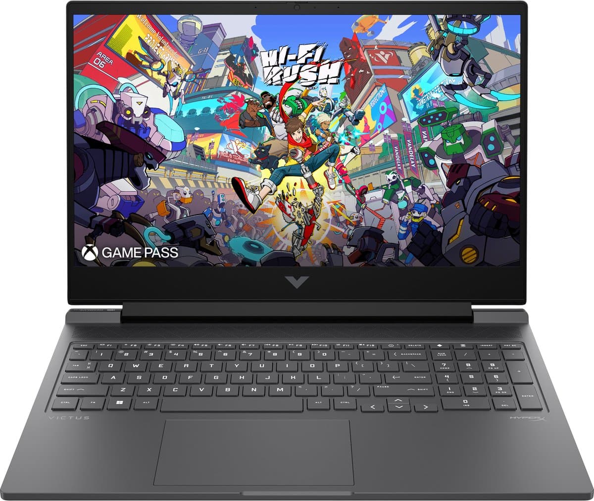 HP Victus Gaming 16-r1380nd Intel® Core™ i7 i7-14650HX Laptop 40,9 cm (16.1") Quad HD 32 GB DDR5-SDRAM 1 TB SSD NVIDIA GeForce RTX 4070 Wi-Fi 6E (802.11ax) Windows 11 Home Zwart — afbeelding 1
