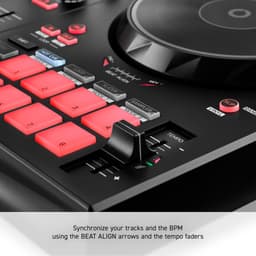 Hercules Inpulse 300 MK2 + Hercules DJ45 – DJ-controller en DJ-koptelefoon Bundle – Voor Beginners en Gevorderden — thumbnail 5