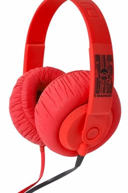 iDance SDJ750 Rood Supraaural Hoofdband koptelefoon — thumbnail 1