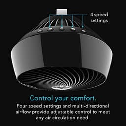 VORNADO Ventilator 660 BLK 4SPD circulator — thumbnail 1
