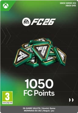 EA Sports FC 26 - FC Points 1050 - Xbox Series X|S/Xbox One - Currency - Niet beschikbaar in België — thumbnail 1