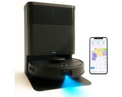 SwayTosh Nobilenta V2 – Robotstofzuiger Met Dweilfunctie – 10.000Pa – 2025 – AI Intelligence – Zelfreinigend Station & Auto-Dweilpad Reiniging – Drempels Tot 3 Cm – Volledig Beheer Via App – Robotstofzuiger Met Laadstation