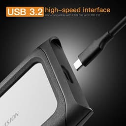 Draagbare Externe Harde Schijf 1TB - USB-C, USB 3.2, Robuust en Duurzaam voor Mac, PC, PS4, Xbox en Android Telefoon — thumbnail 4